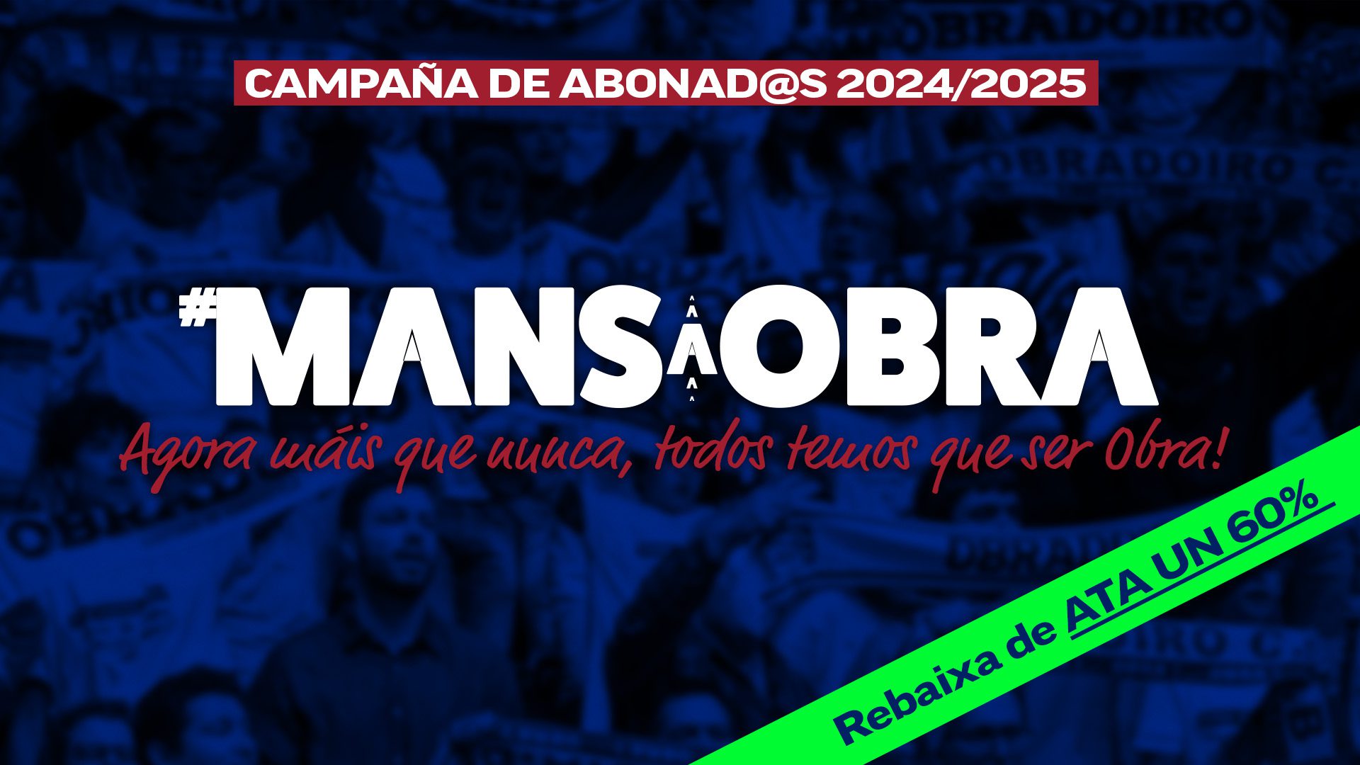 El Monbus Obradoiro presenta su campaña de abonados: “Mans A Obra”