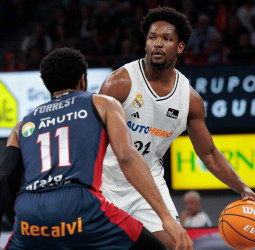 Campazzo y Feliz impulsan al Real Madrid a semifinales, 103-112 [2-0]