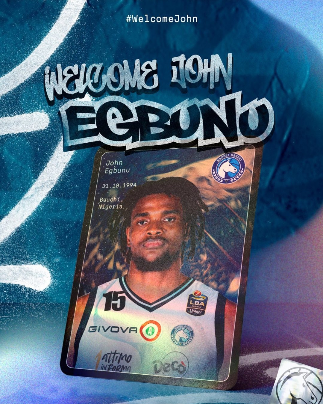 John Egbunu, nuevo jugador del Napoles
