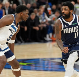 Irving comanda la victoria de los Mavericks ante los Wolves, 120-114