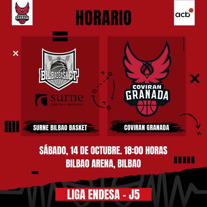 El Coviran Granada visita el Bilbao Arena