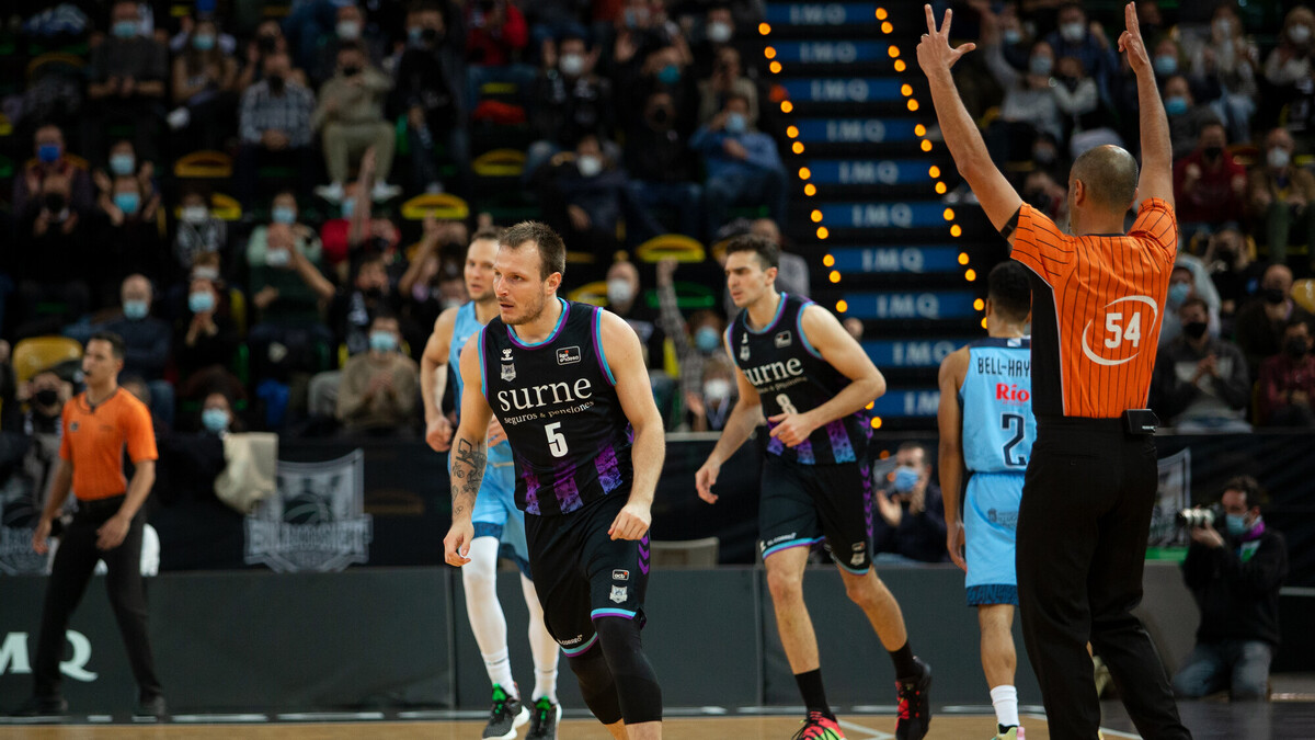 Rafa Luz lidera una victoria vital del Bilbao Basket (83-75)