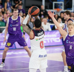 El Zunder Palencia ya es equipo de LEB tras su derrota ante el Baskonia, 94-101