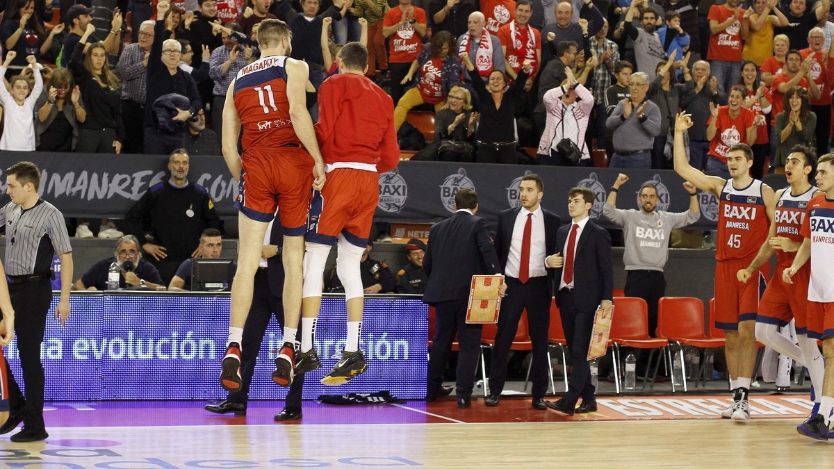 Un triple de Magarity da la victoria al BAXI Manresa (93-92)