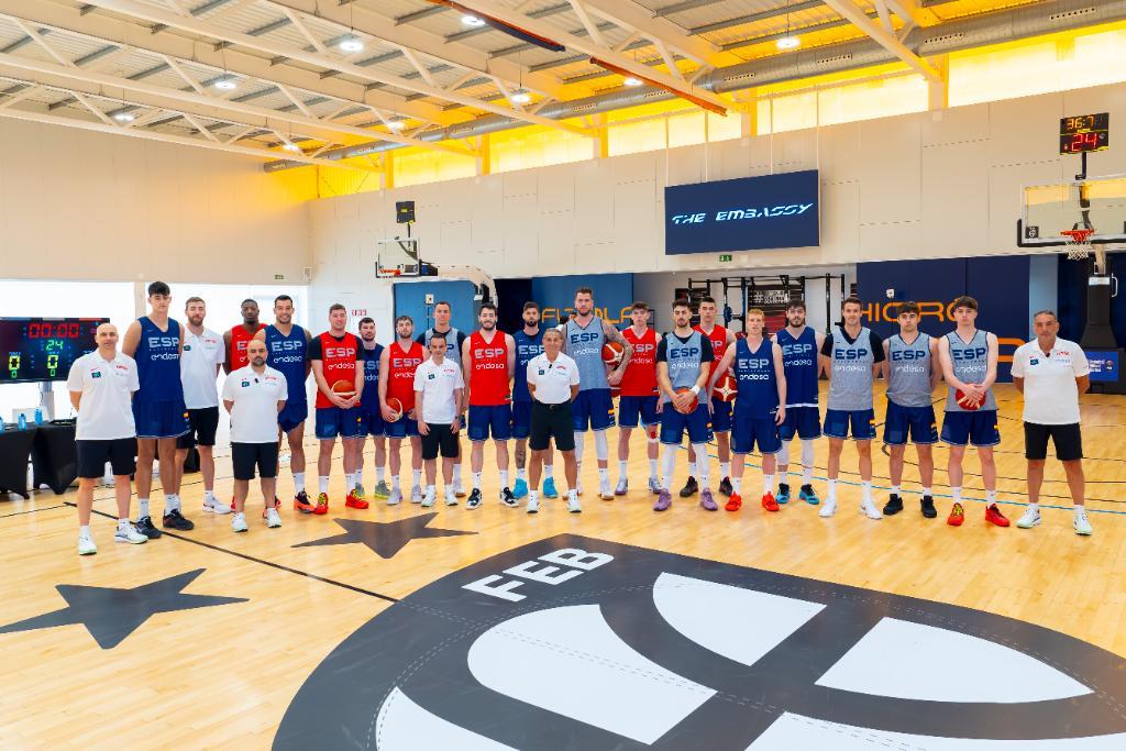 Sergio Scariolo anuncia los jugadores que continuarán con la Selección Española preparando el Preolímpico