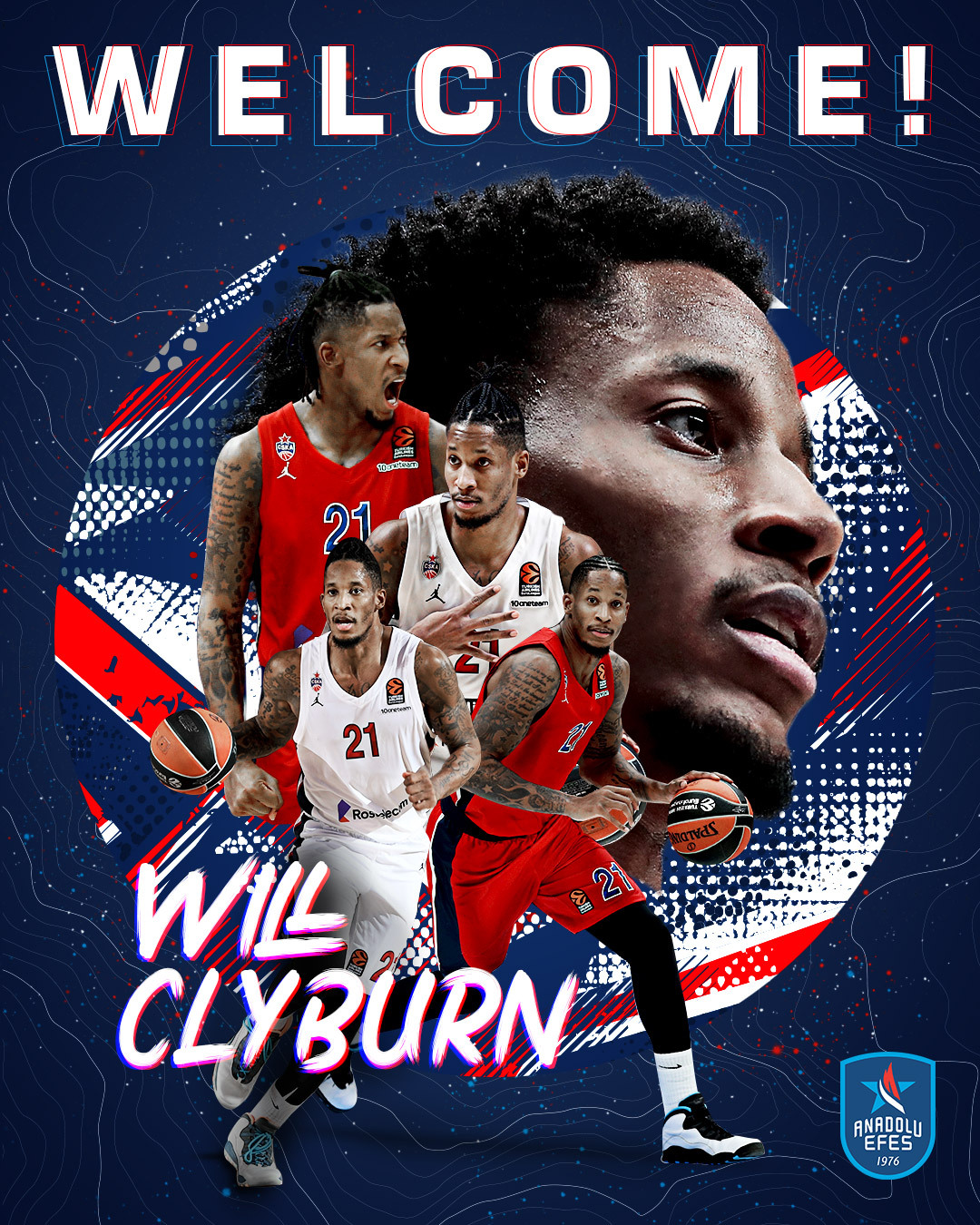 El Anadolu Efes anuncia el fichaje de Will Clyburn