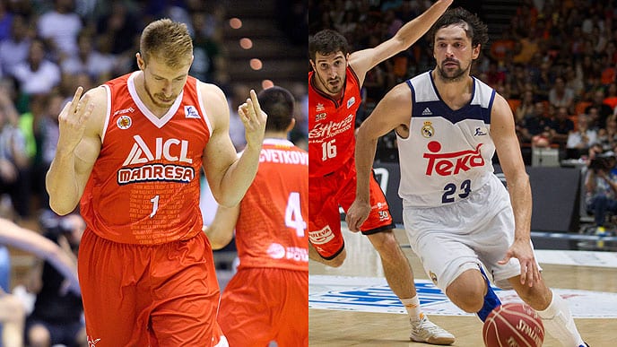 Sergio Llull y Patrik Auda, jugadores de la jornada 2