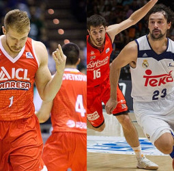 Sergio Llull y Patrik Auda, jugadores de la jornada 2