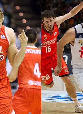 Sergio Llull y Patrik Auda, jugadores de la jornada 2