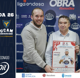 Moncho Fernández: “El UCAM Murcia va a ser un rival muy complicado”