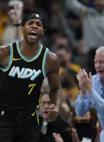 Los Pacers no se dejan intimidar por Antetokounmpo, 124-126