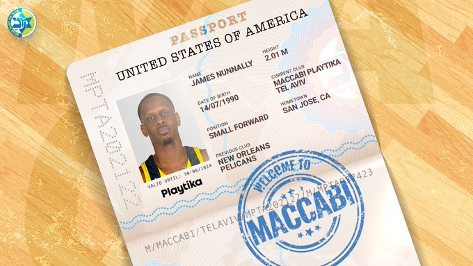 James Nunnally regresa a la EuroLeague de la mano del Maccabi