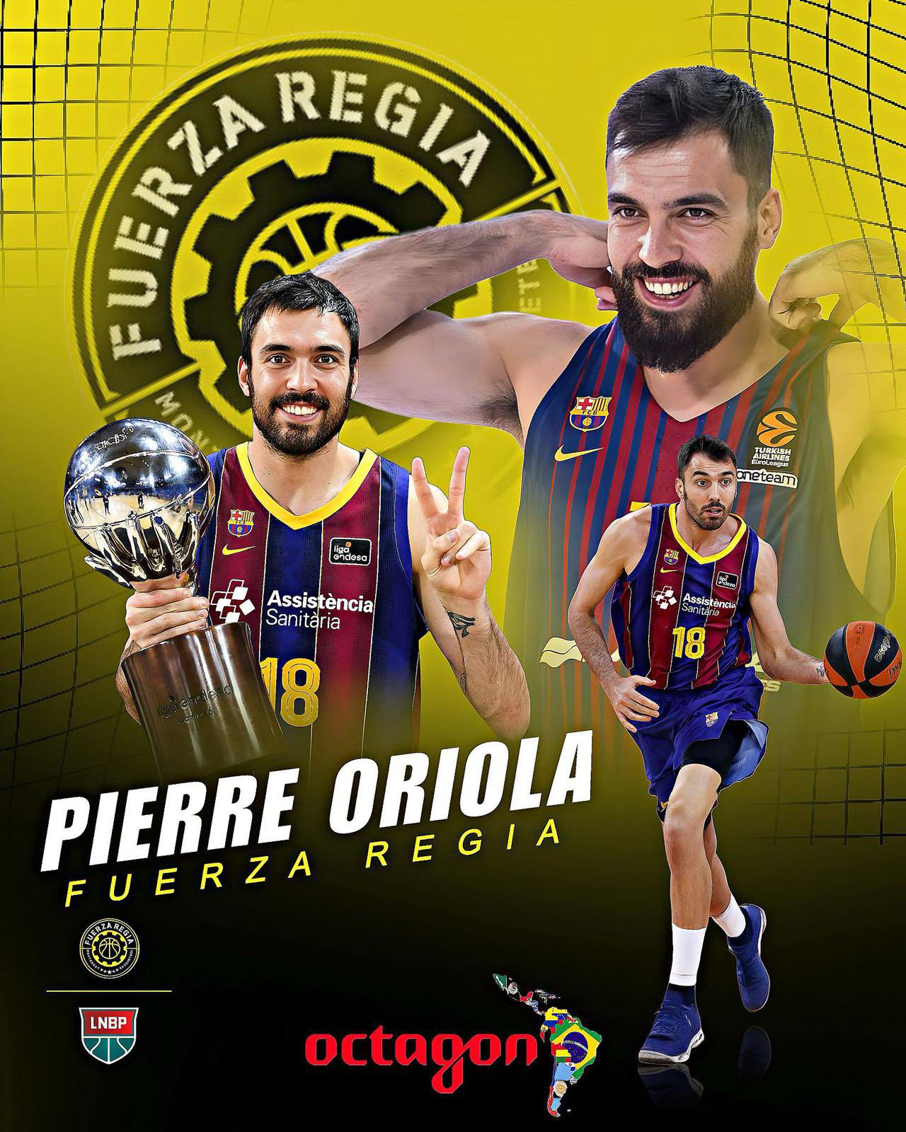 Pierre Oriola cruza el charco y ficha por Fuerza Regia de Monterrey