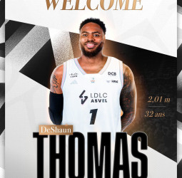 DeShaun Thomas, nuevo jugador del ASVEL Villeurbanne