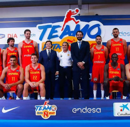 Ilusión en la presentación de la Selección Española