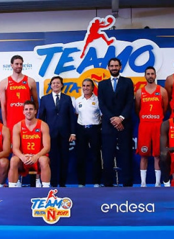 Ilusión en la presentación de la Selección Española