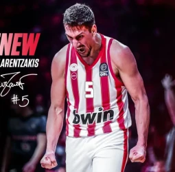 Larentzakis seguirá en el Olympiacos hasta 2028