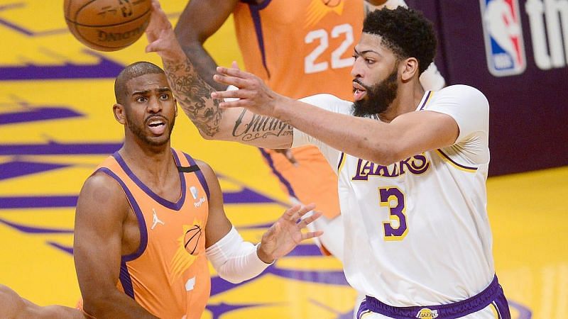 Los Lakers caen, Suns les empatan la serie y Davis se vuelve a lesionar (100-92) [2-2]