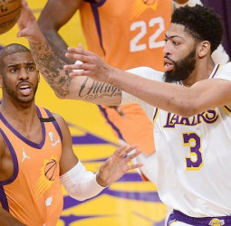Los Lakers caen, Suns les empatan la serie y Davis se vuelve a lesionar (100-92) [2-2]