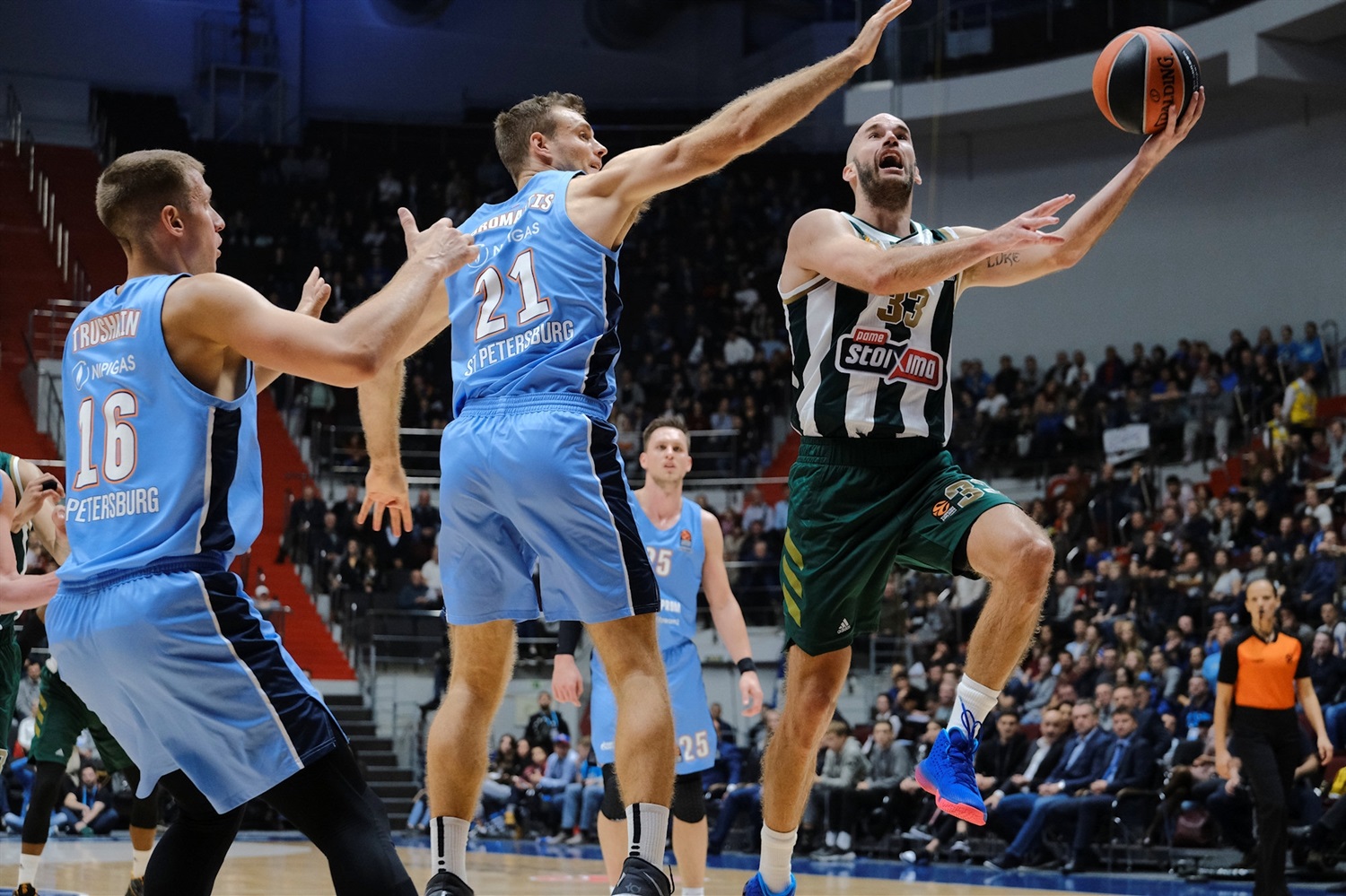 Previa Jornada 6 EuroLeague: Zenit St. Petersburg vs Panathinaikos