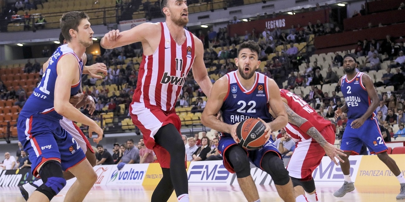 Previa Jornada 6 EuroLeague: Olympiacos vs Anadolu Efes