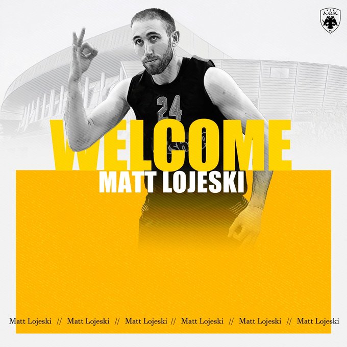 El AEK Atenas anuncia la contratación de Matt Lojeski