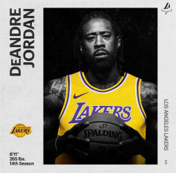 Los Angeles Lakers anuncian el fichaje de DeAndre Jordan