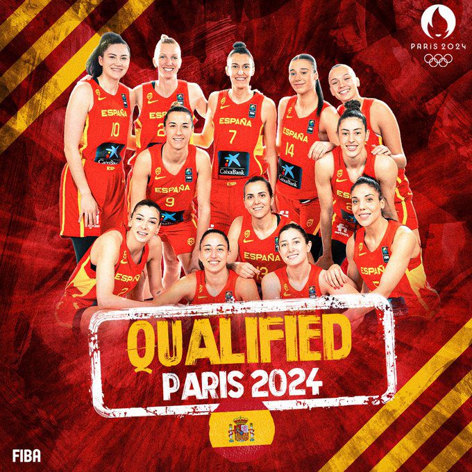 España, clasificada para los Juegos Olímpicos de París 2024