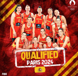 España, clasificada para los Juegos Olímpicos de París 2024