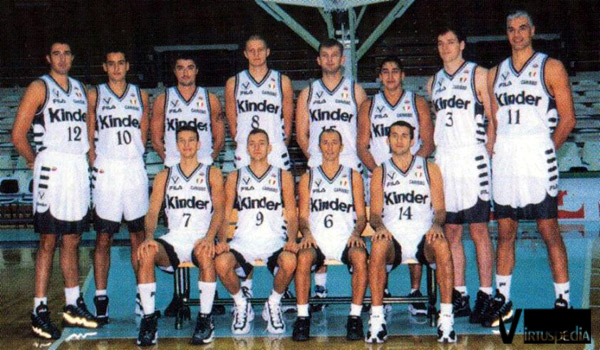 Historia de la Virtus Bolonia – Temporada 1998/99 (II)