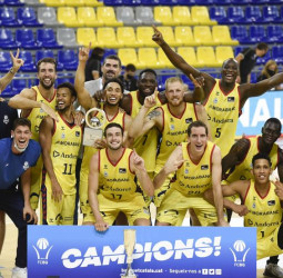 Morabanc Andorra, campeón de la Lliga (84-85)