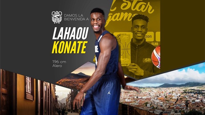 Lahaou Konate, a Iberostar Tenerife