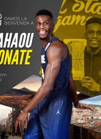 Lahaou Konate, a Iberostar Tenerife