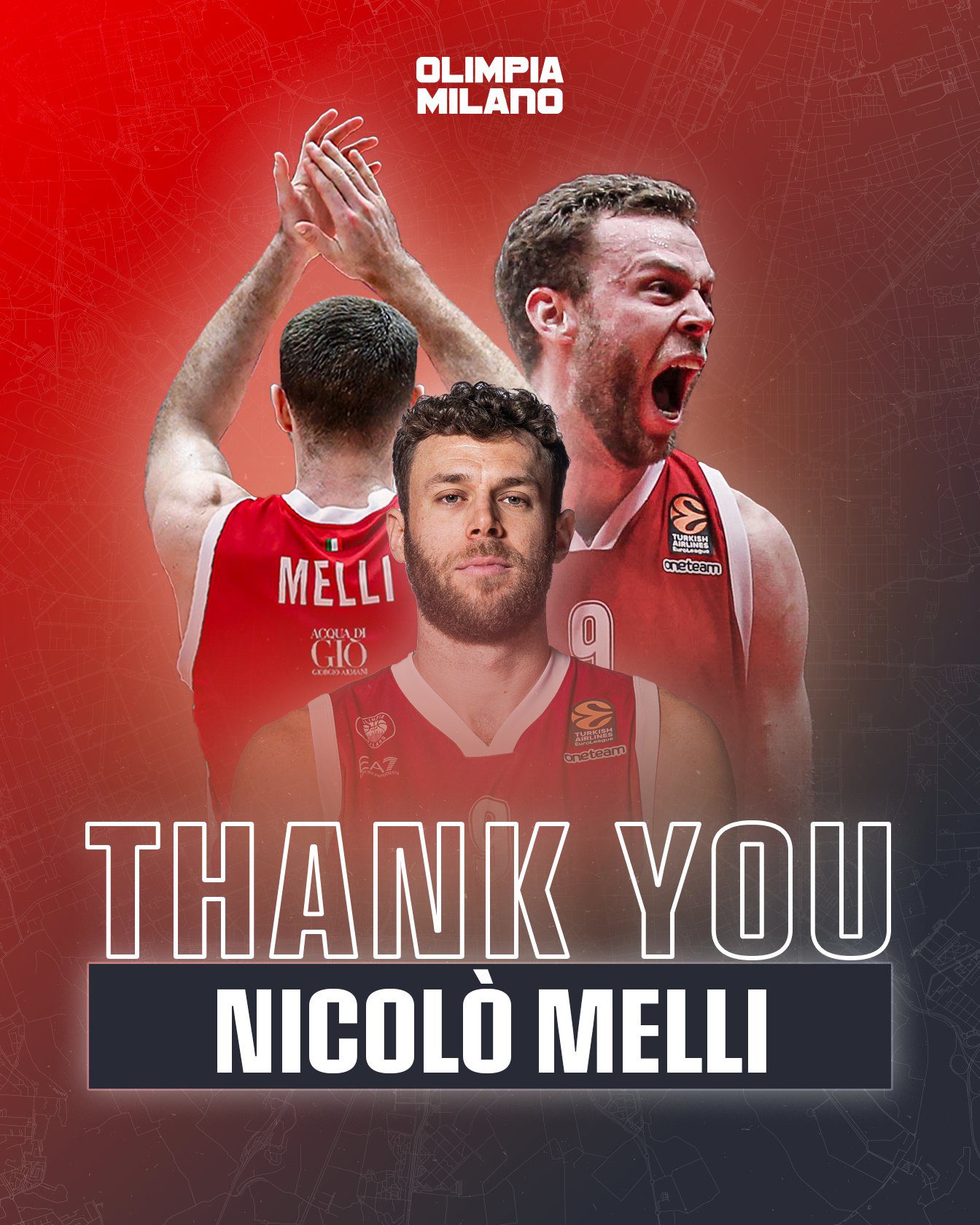 Nicolo Melli y el Armani Milán separan sus caminos