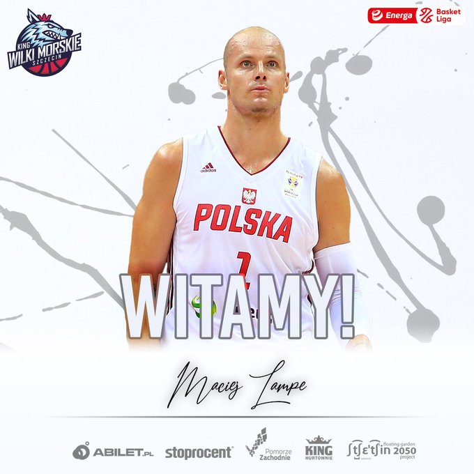 Maciej Lampe ficha por el Wilki Morskie Szczecin polaco