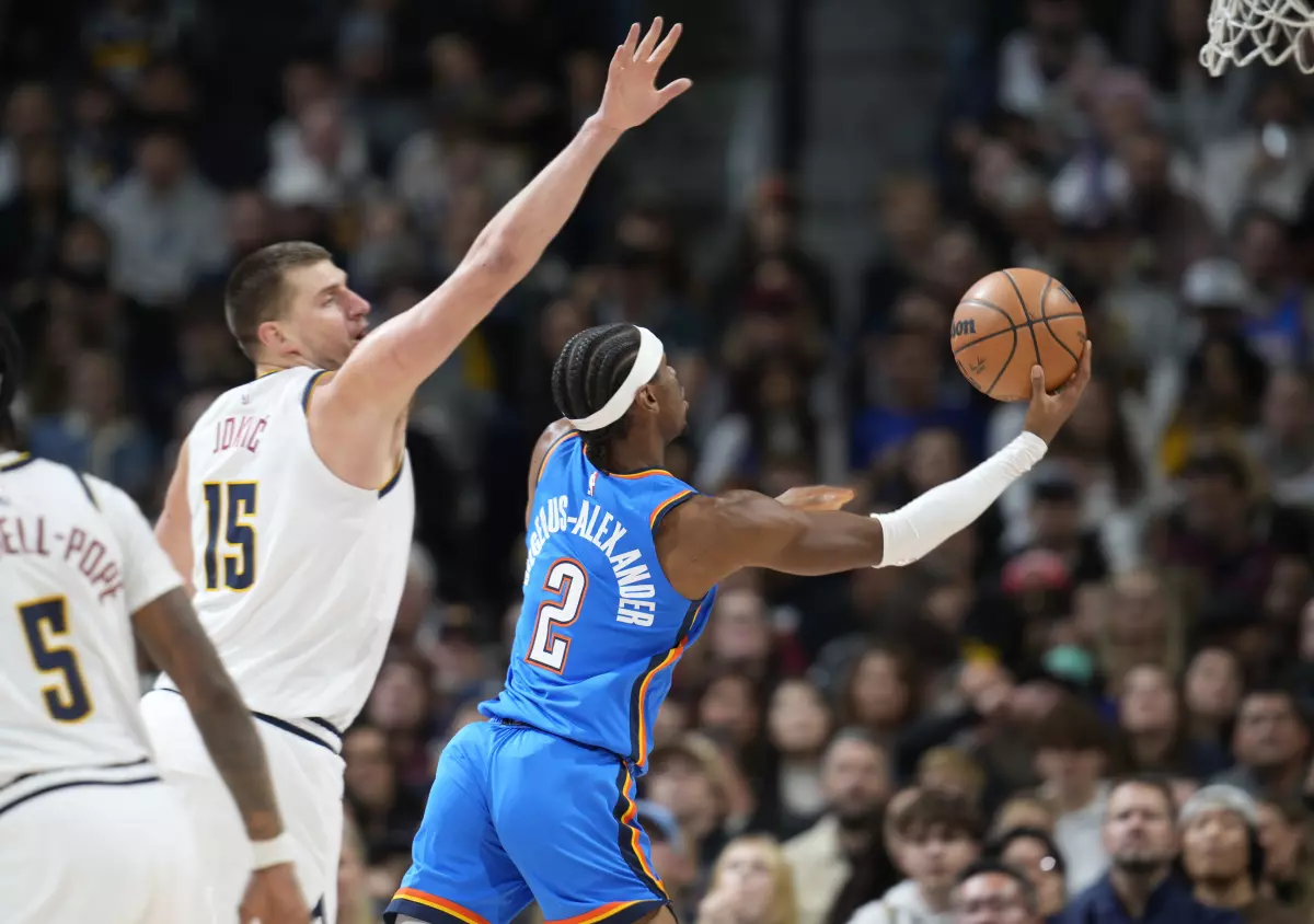 Los Thunder cortan la buena racha de los Nuggets