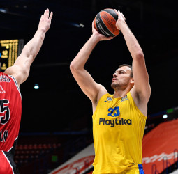 Ante Zizic, MVP de la jornada 22º de la EuroLeague