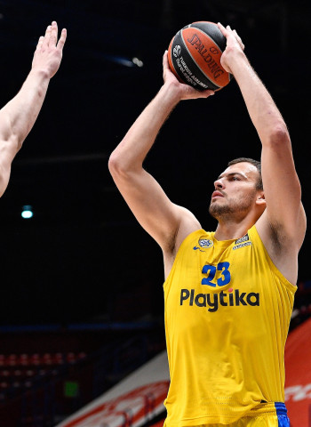 Ante Zizic, MVP de la jornada 22º de la EuroLeague