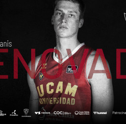 Rinalds Malmanis renueva con el UCAM Murcia