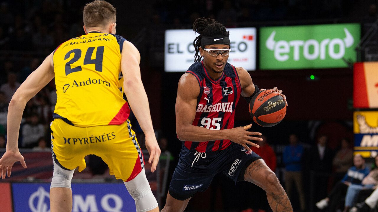 El acierto del Baskonia supera al Andorra, 108-95