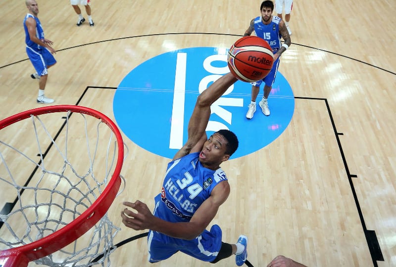 Giannis Antetokounmpo se pierde el Eurobasket
