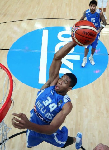 Giannis Antetokounmpo se pierde el Eurobasket