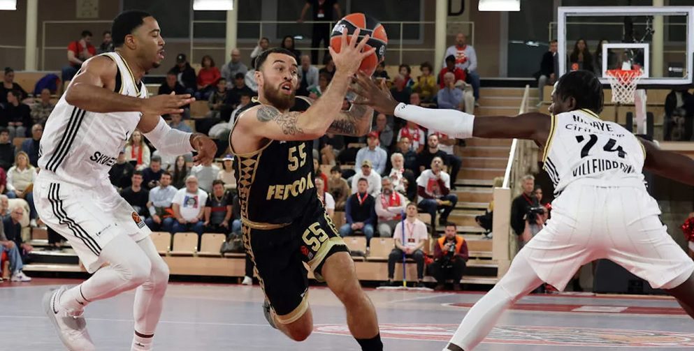 El Mónaco brilla en la segunda mitad y vence a ASVEL, 103-92