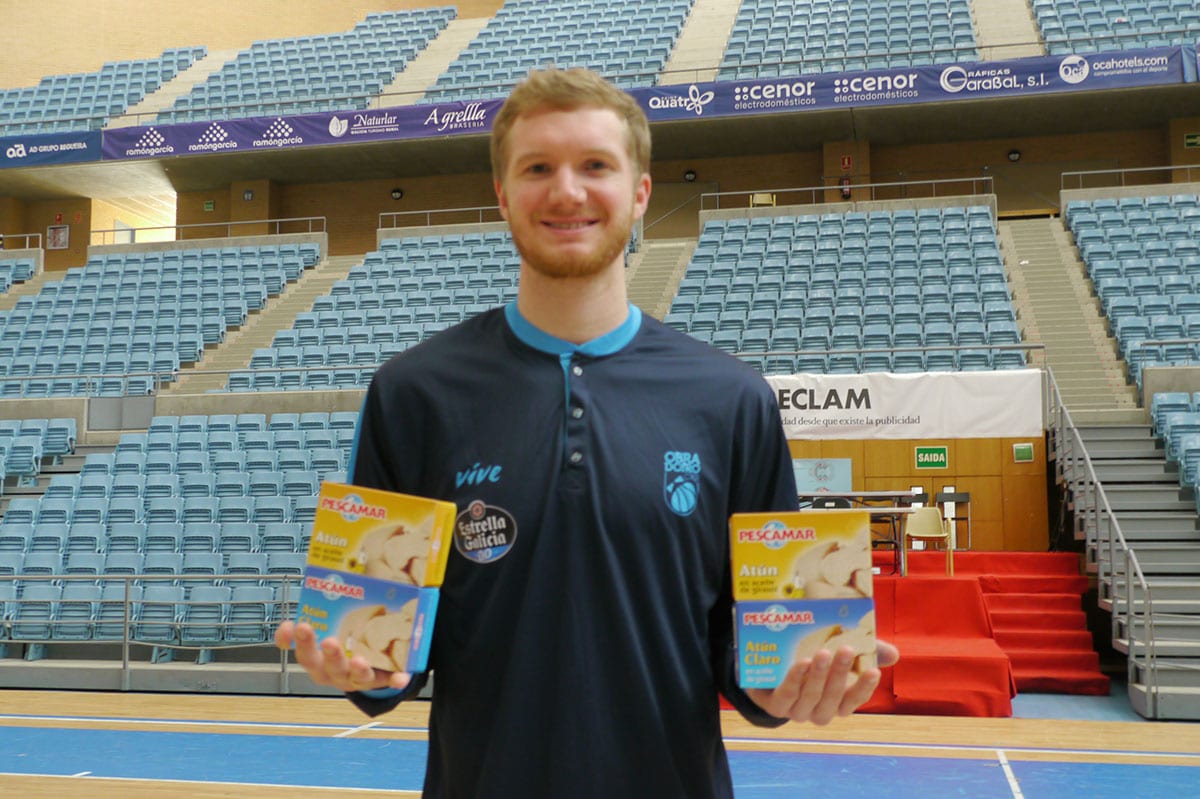 Pescamar donará siete kilos de conservas gracias a los triples de Ben Simons