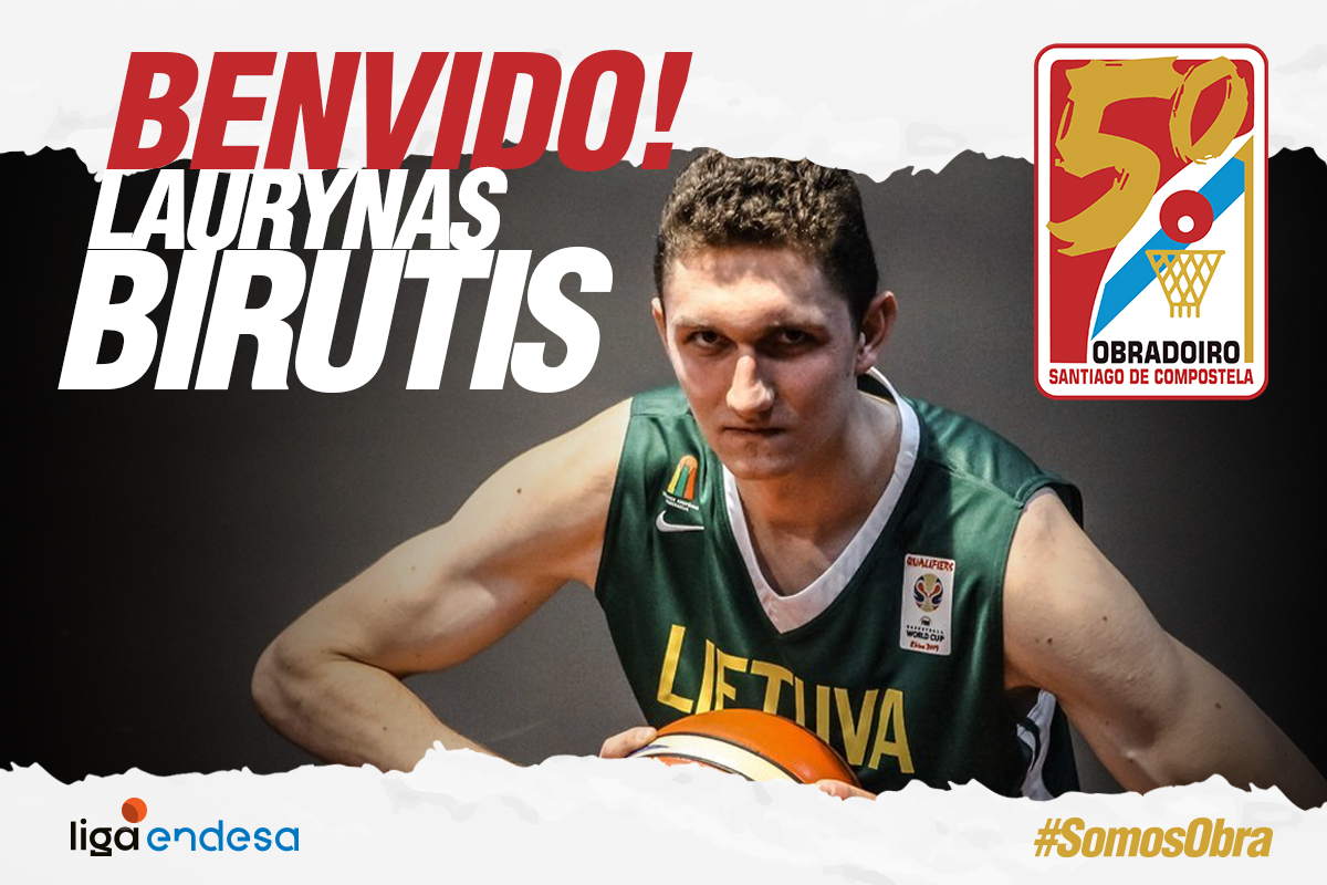 El Monbus Obradoiro ficha a Laurynas Birutis