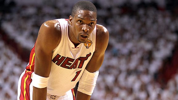 Chris Bosh se despide de los Miami Heat