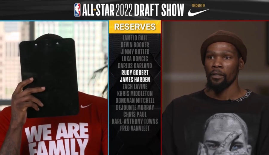 LeBron y Durant escogen a sus equipos All-Star