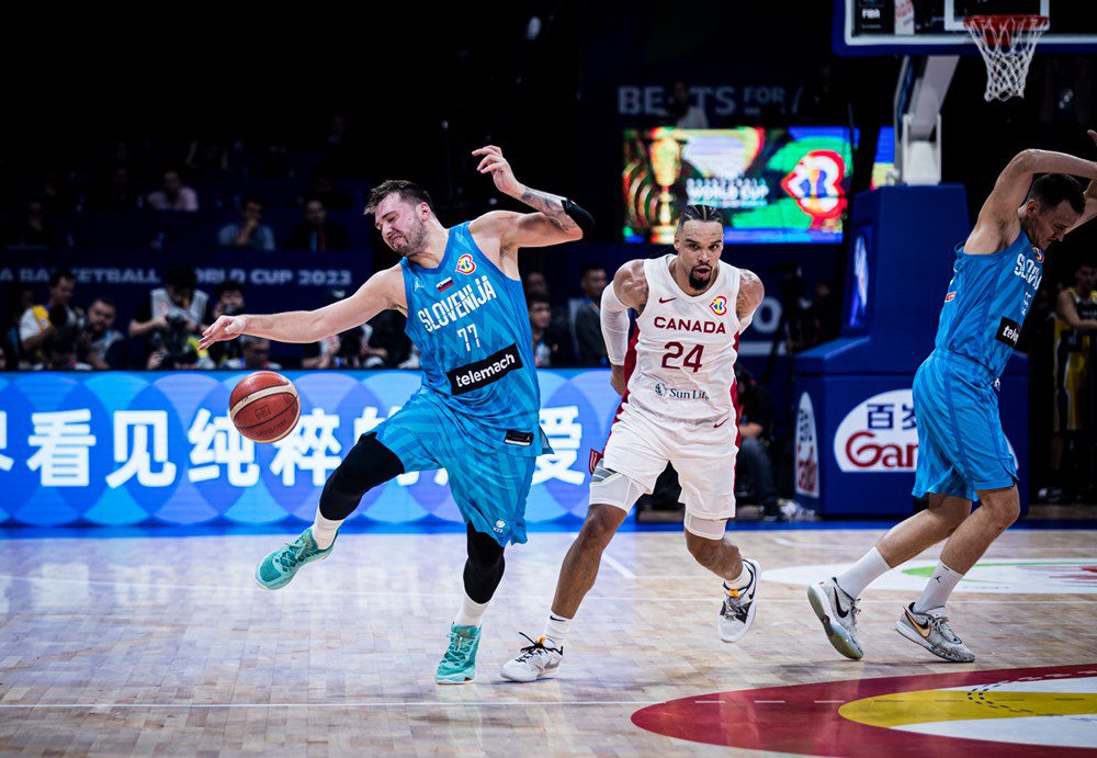 Canadá frustra a Doncic y avanza a las semifinales (100-89)