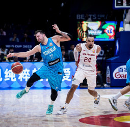 Canadá frustra a Doncic y avanza a las semifinales (100-89)