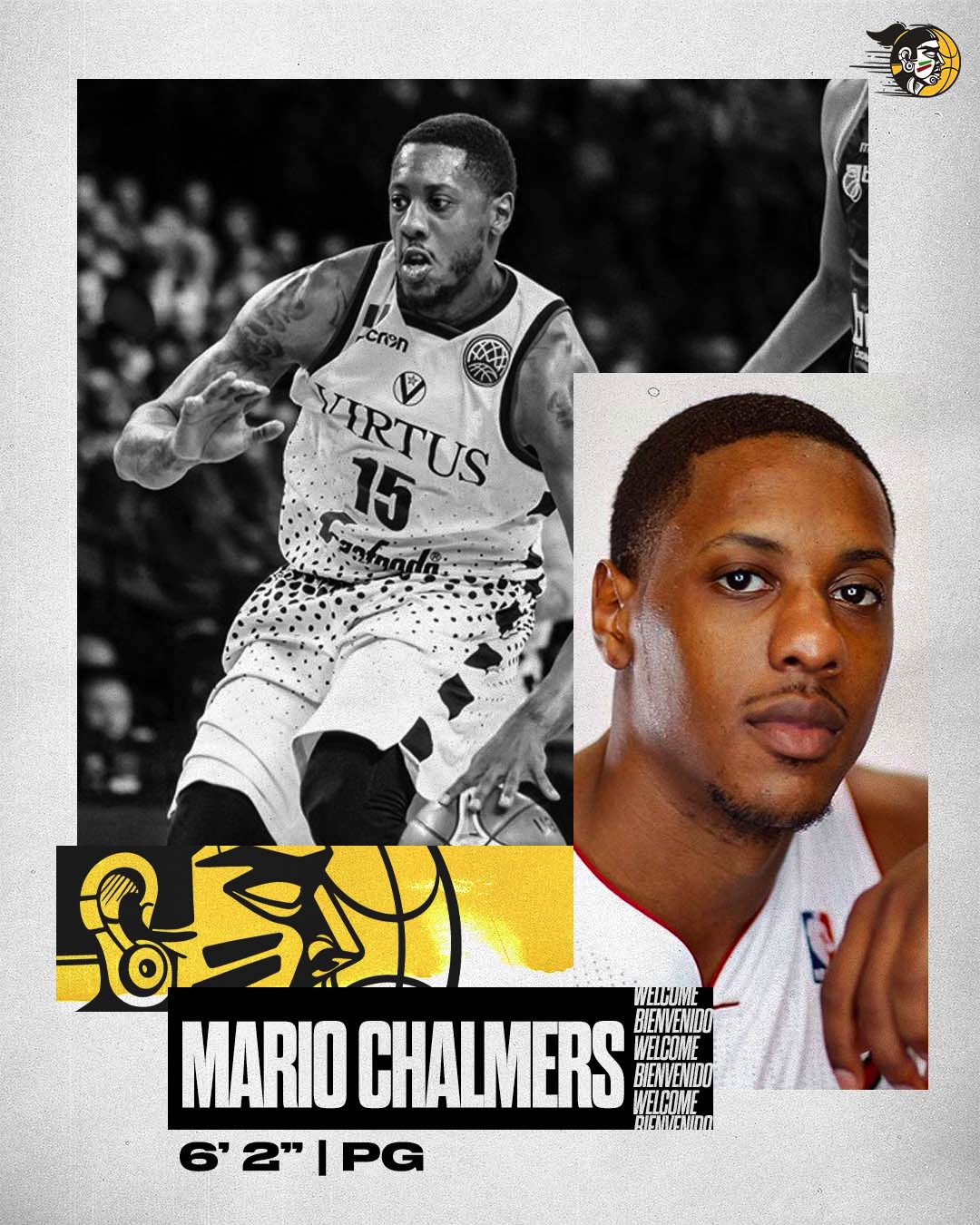 Mario Chalmers se va a Puerto Rico